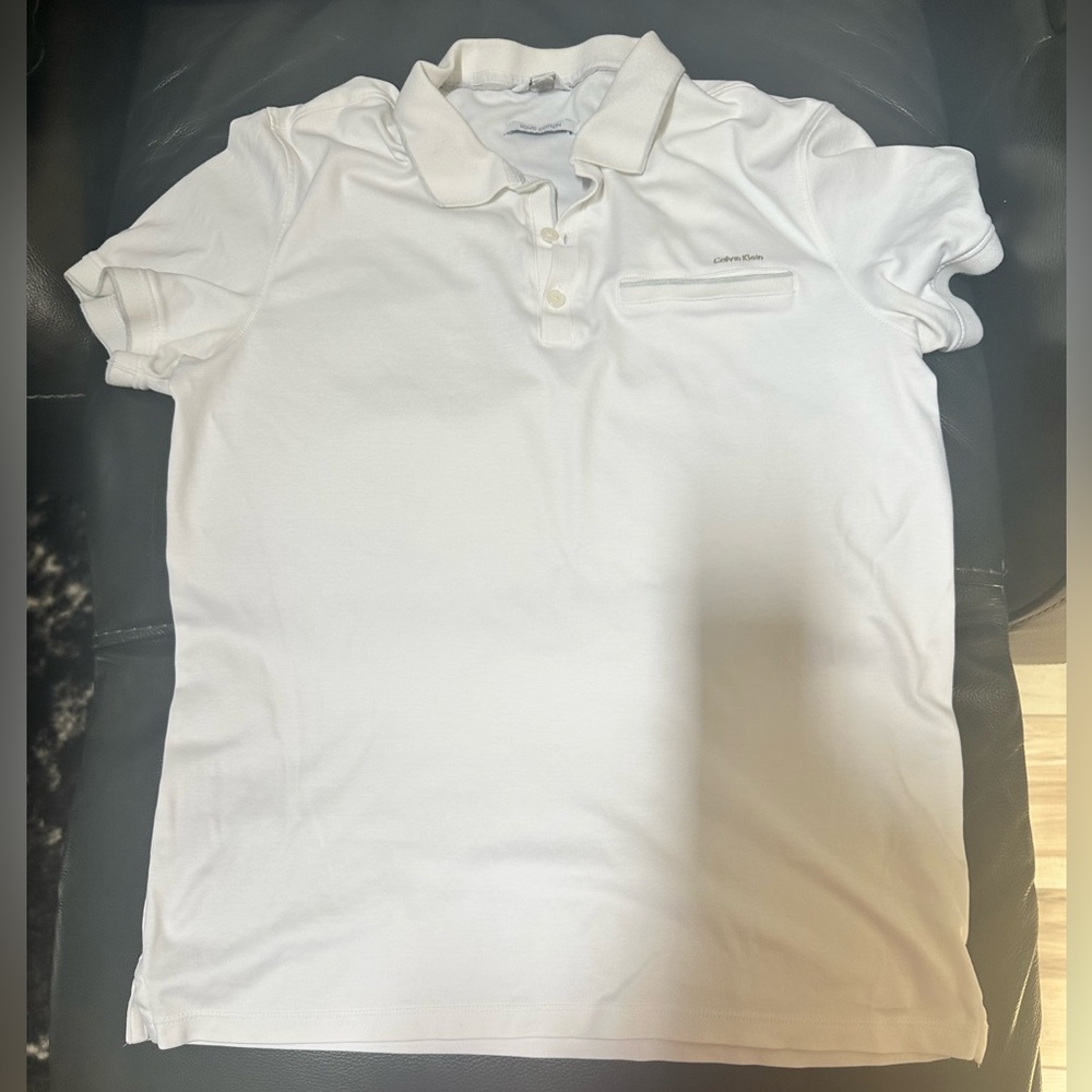 Two Calvin Klein Polo Shirts - Picture 2 of 7